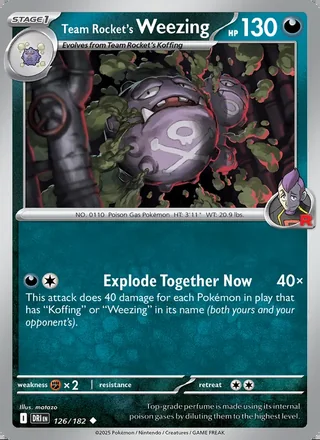 Team Rocket's Weezing (2025)