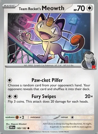 Team Rocket's Meowth (2025)