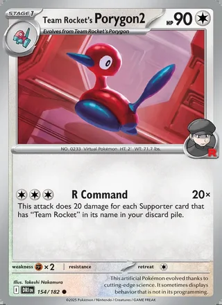 Team Rocket's Porygon2 (2025)