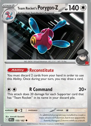 Team Rocket's Porygon-Z (2025)