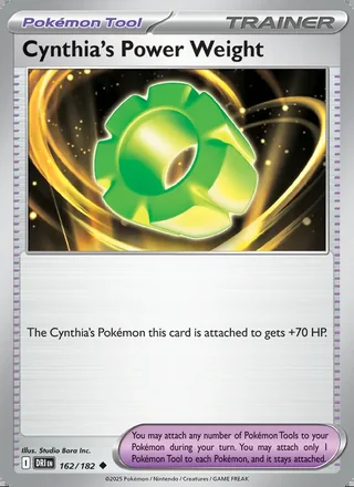 Cynthia's Power Weight (2025)