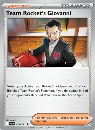 Team Rocket's Giovanni (2025)