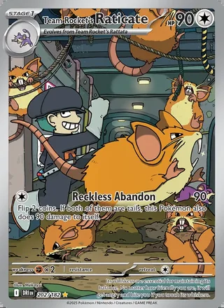 Team Rocket's Raticate (2025)