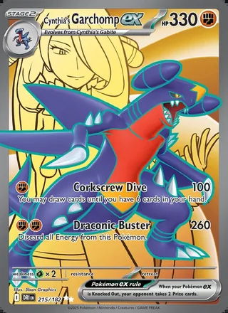 Cynthia's Garchomp ex (2025)