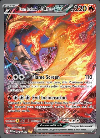 Team Rocket's Moltres ex (2025)