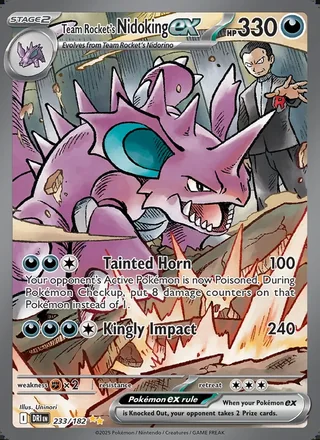 Team Rocket's Nidoking ex (2025)