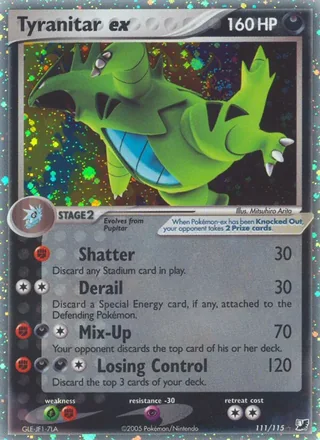 Tyranitar ex (2005)