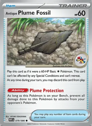 Antique Plume Fossil (2025)