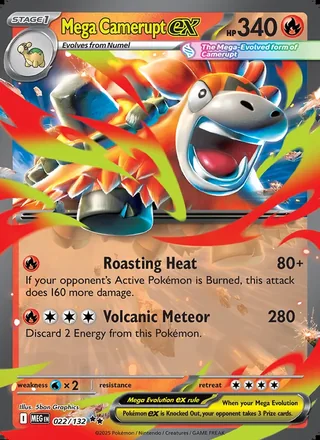 Mega Camerupt ex (2025)