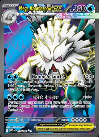 Mega Abomasnow ex (2025)