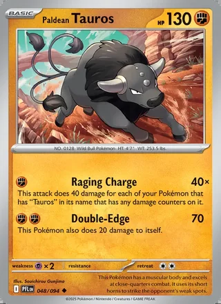 Paldean Tauros (2025)