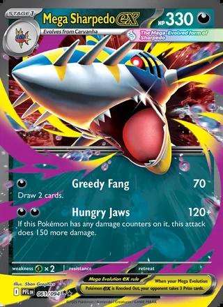 Mega Sharpedo ex (2025)