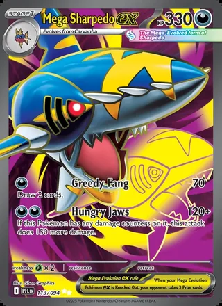 Mega Sharpedo ex (2025)