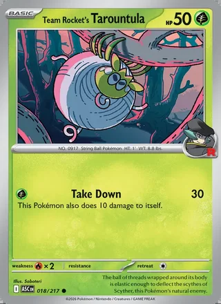 Team Rocket's Tarountula (2026)