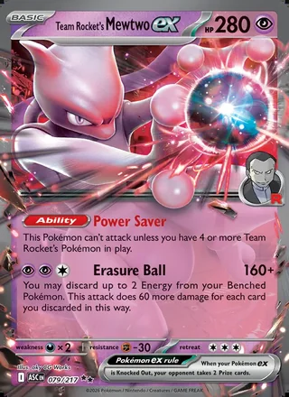 Team Rocket's Mewtwo ex (2026)