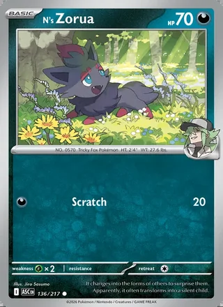N's Zorua (2026)