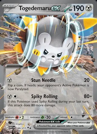 Togedemaru ex (2026)