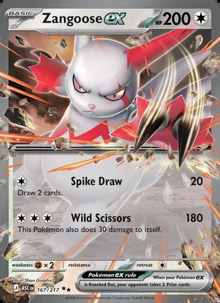 Zangoose ex (2026)