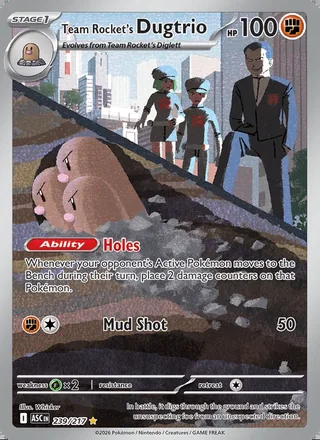 Team Rocket's Dugtrio (2026)
