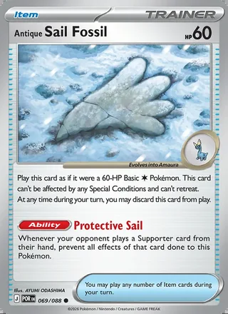 Antique Sail Fossil (2026)