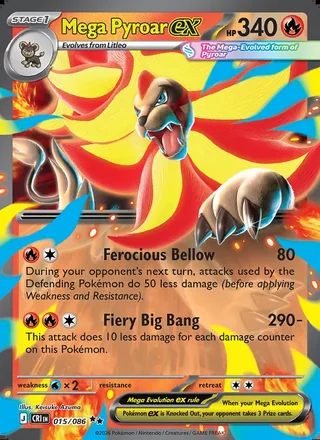 Mega Pyroar ex (2026)