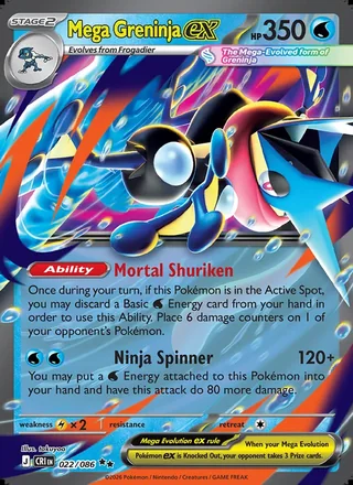 Mega Greninja ex (2026)