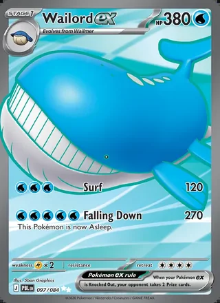 Wailord ex (2026)
