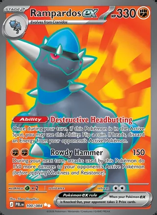 Rampardos ex (2026)