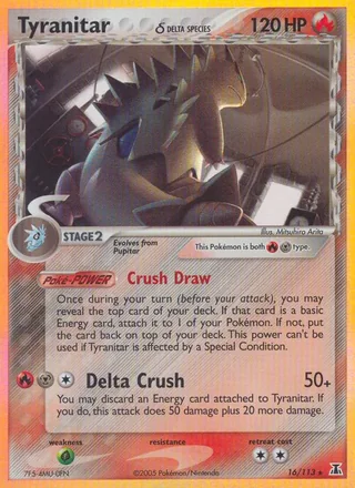 Tyranitar δ — バンギラス (2005)