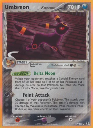 Umbreon δ — ブラッキー (2005)