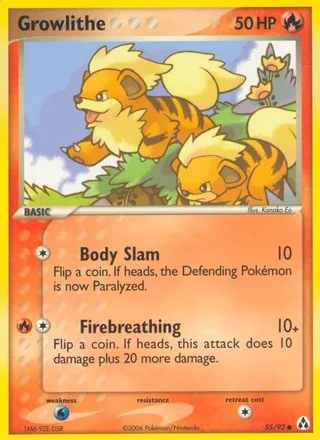 Growlithe — ガーディ (2005)