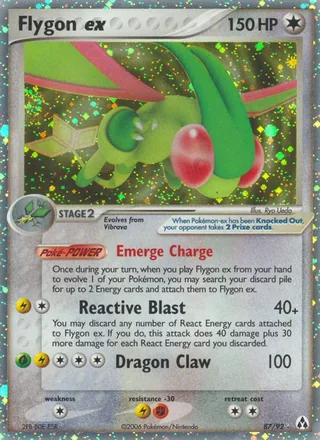 Flygon ex — フライゴン (2005)