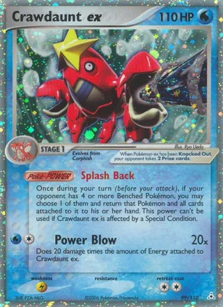 Crawdaunt ex (2006)