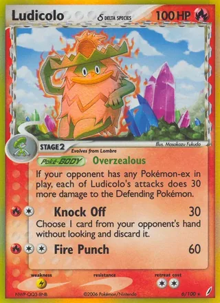 Ludicolo δ (2006)