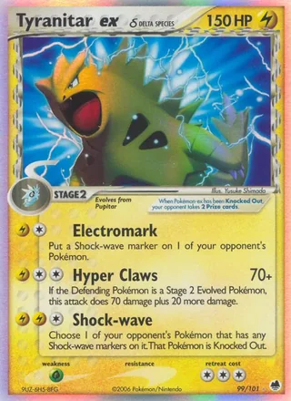 Tyranitar ex δ (2006)