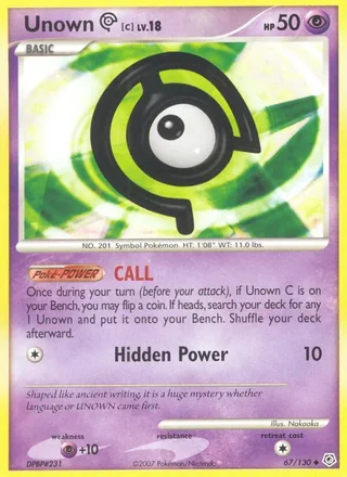 Unown C (2007)