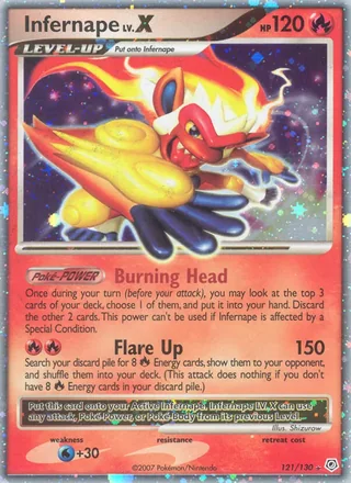 Infernape LV.X (2007)