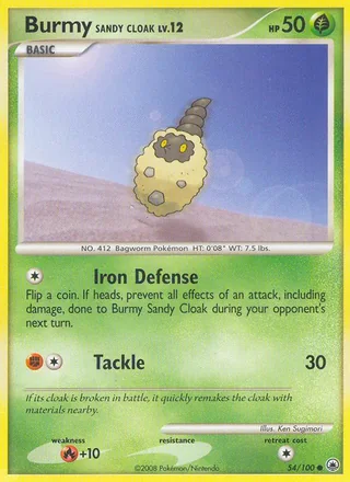 Burmy Sandy Cloak (2008)