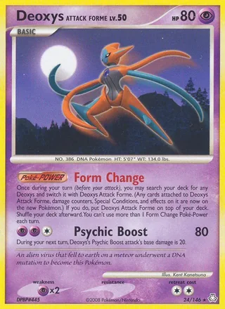 Deoxys Attack Forme (2008)