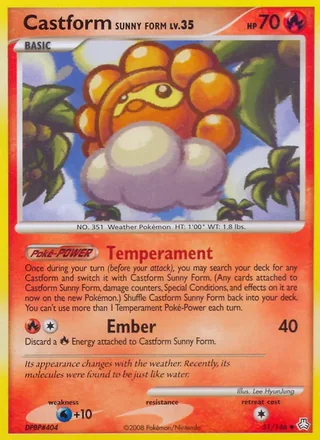 Castform Sunny Form (2008)