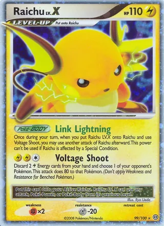 Raichu LV.X (2008)