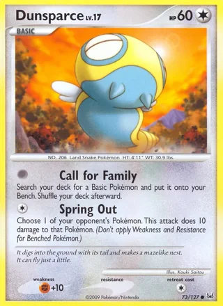 Dunsparce (2009)