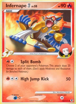 Infernape E4 (2009)