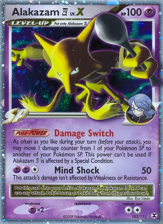 Alakazam E4 LV.X (2009)