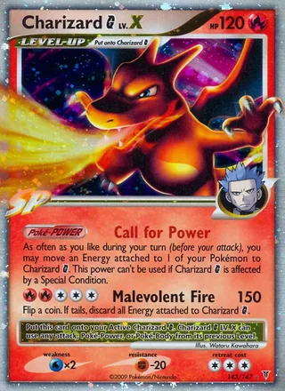 Charizard G LV.X (2009)