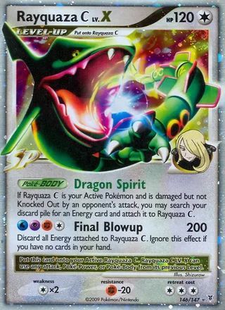 Rayquaza C LV.X (2009)