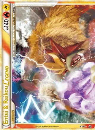 Entei & Raikou LEGEND (2010)