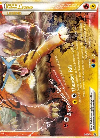 Entei & Raikou LEGEND (2010)