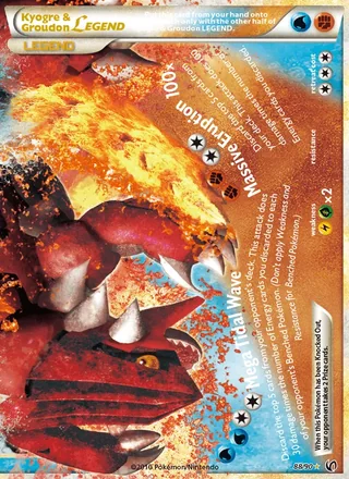 Kyogre & Groudon LEGEND (2010)