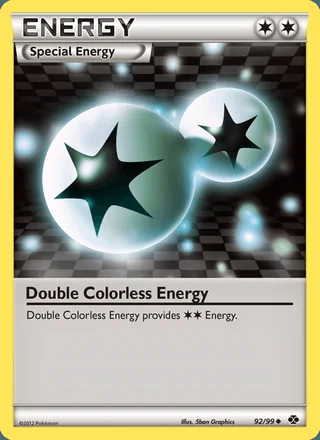 Double Colorless Energy (2012)